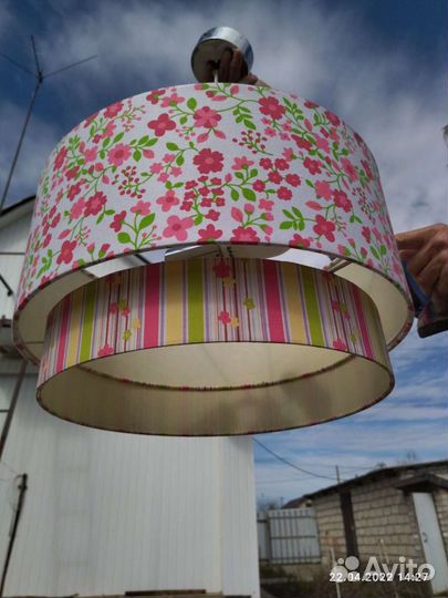 Люстра абажур