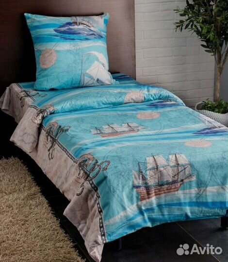 Белье постельное хб Без синтетики 1.5 сп