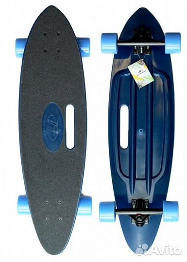 Скейт-Пениборд TechTeam Fishboard 31 blue
