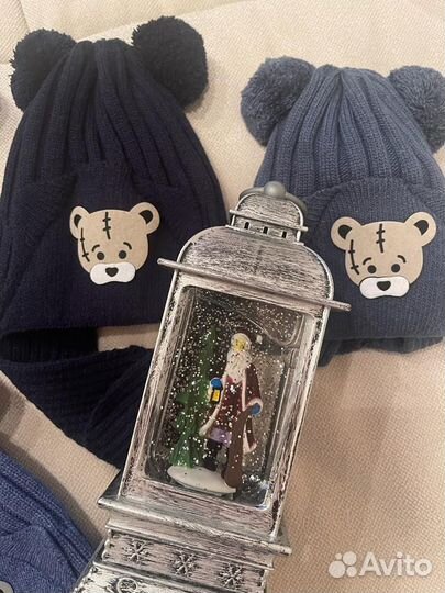 Шапка детская зимняя от года до 5 лет