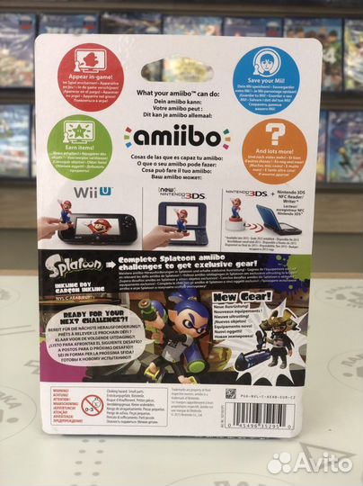 Amiibo splatoon inkling boy