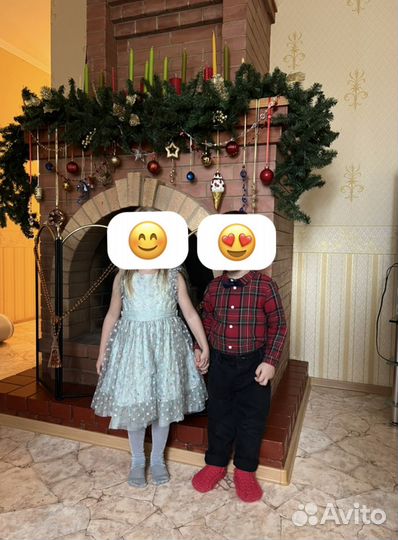 Рубашка для мальчика h&m 98