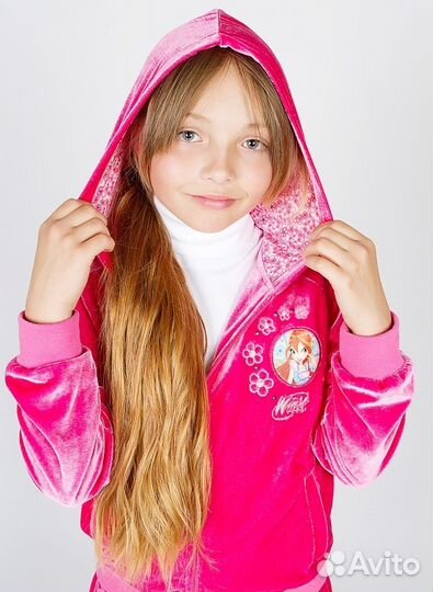 Костюм спортивный winx club, 7-8, 9-10 лет (новый)