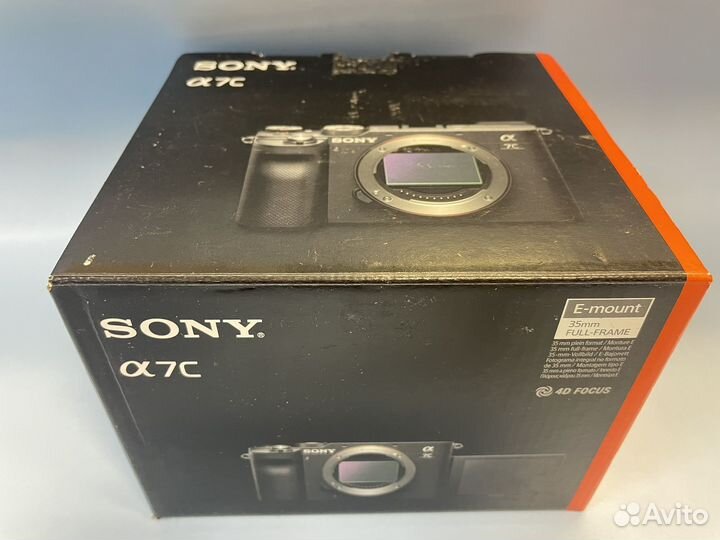 Sony alpha a7c body черный
