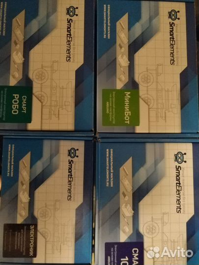 Радиоконструкторы «Смарт робо», «минибот», Смарт10