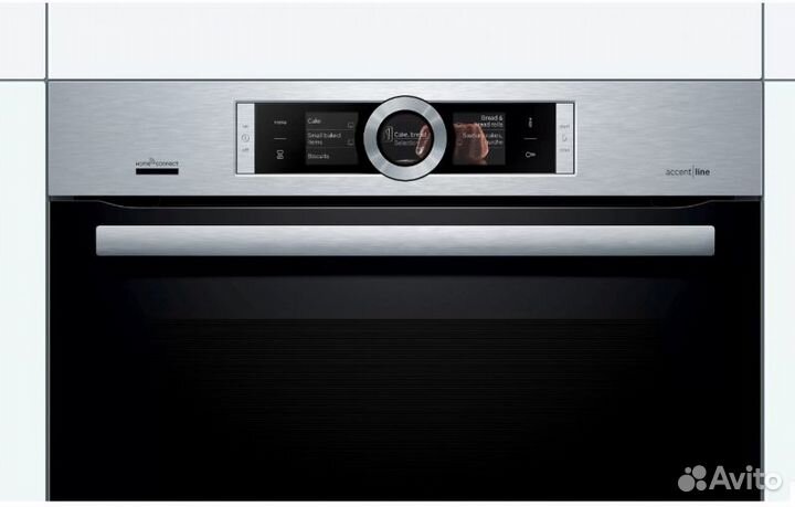 Электрический духовой шкаф Bosch HBG876ES7S, сереб