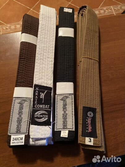 Кимоно белое, черное, синее