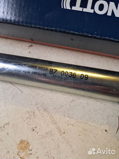 Амортизатор knott к тормозу наката