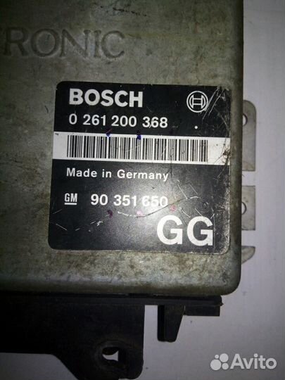 Блок управления двигателем Opel Omega A