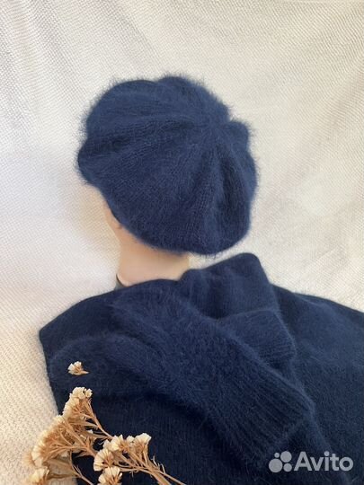 Комплект из пряжи пух норки