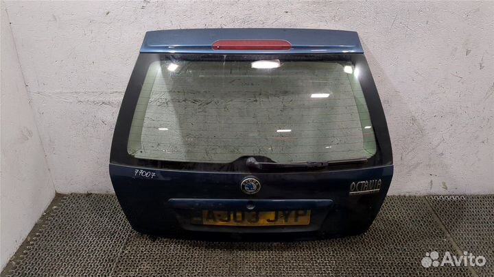 Подсветка номера Skoda Octavia Tour, 2003