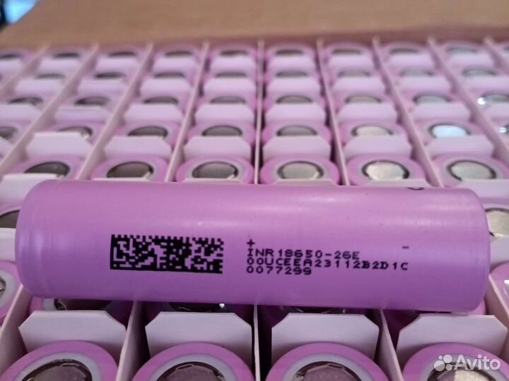 Аккумулятор 18650 2600mAh 20A 15-20 мом