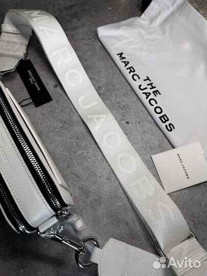 Сумка Marc Jacobs snapshot белая