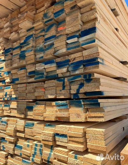 Брус обрезной 100х100х6000мм от производителя