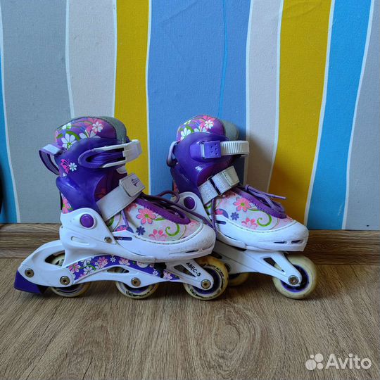 Роликовые коньки детские раздвижные р. 26-29