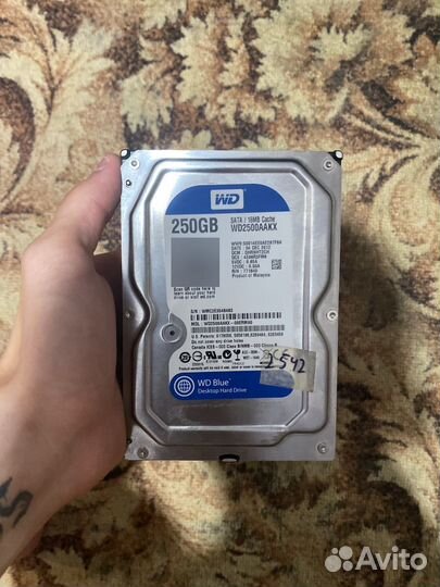 Жесткий диск 256гб