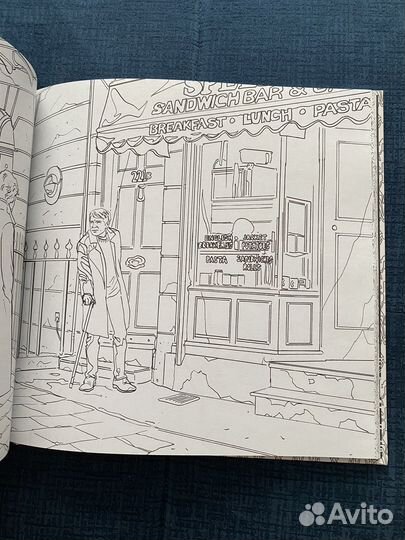 Книга раскраска для творчества Шерлок