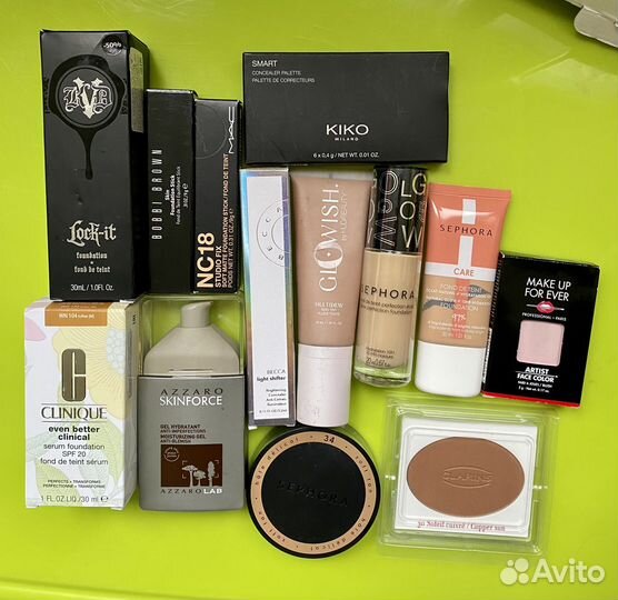 Тональные, пудры, румяна