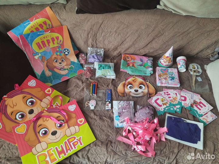 Товары для праздника щенячий патруль