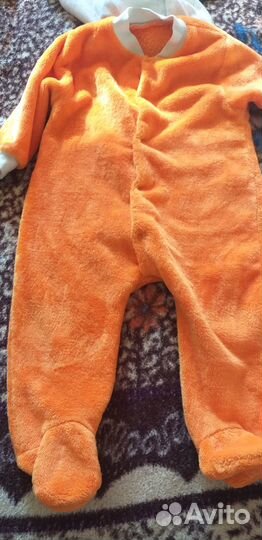 Комбинезон плюшевый 74