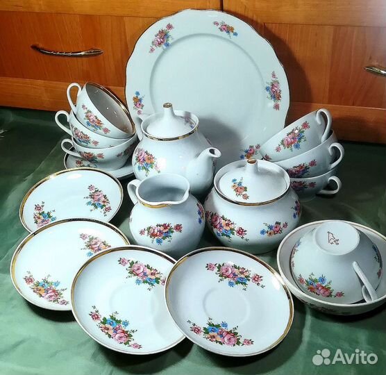 Сервиз Чайный СССР Дулево 1988