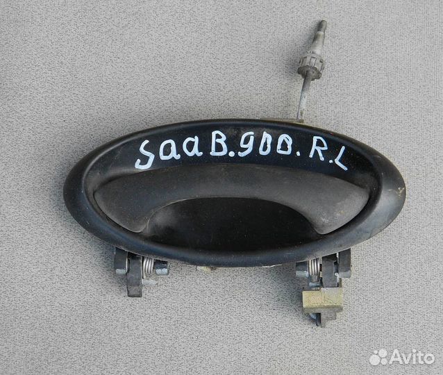 Ручка двери задней левой наружная Saab 900