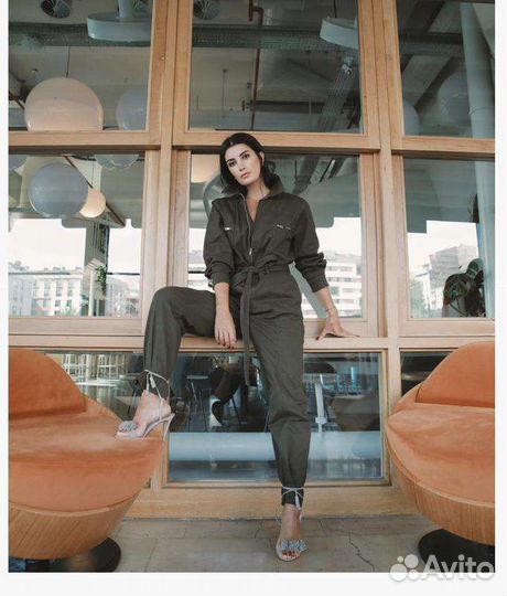 Комбинезон женский джинс коттон HM