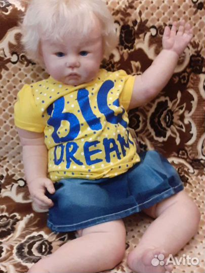 Кукла Реборн девочка 74см