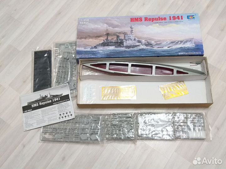 Сборная модель корабля,Рипалс