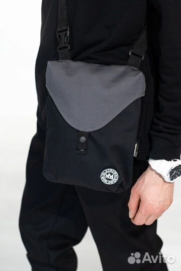 Сумка Grab black/grey