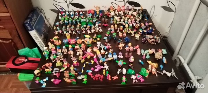 Игрушки из киндера 90х