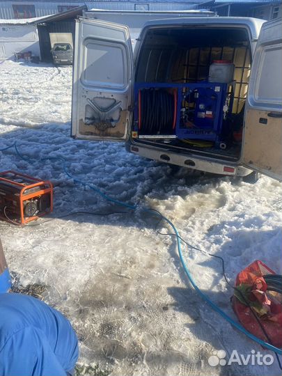 Прочистка канализации и устранение засоров 24/7