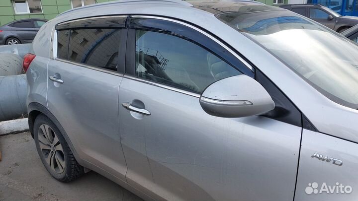 Дефлекторы окон (ветровики) KIA Sportage 2010-16