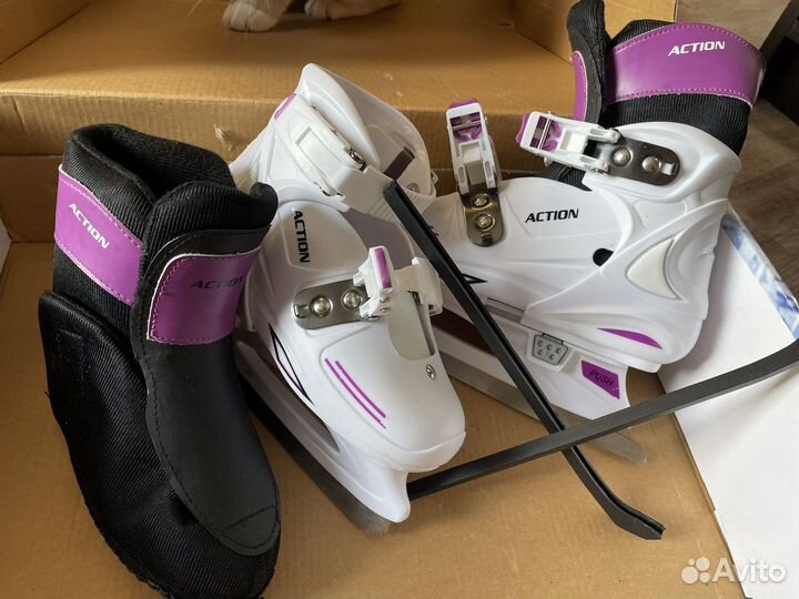 Коньки детские раздвижные 29 32