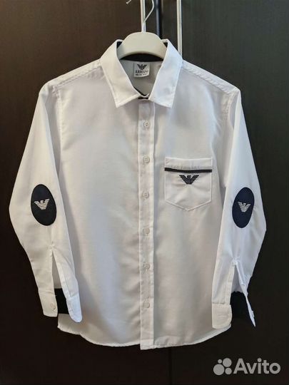 Рубашки белые для подростков новые, Турция