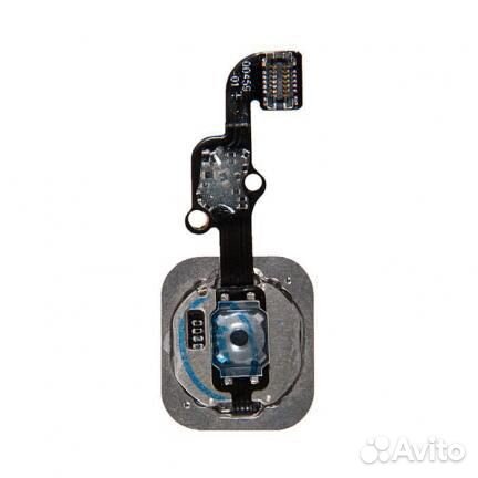 Шлейф кнопки home для Apple iPhone 6S в сборе, бел