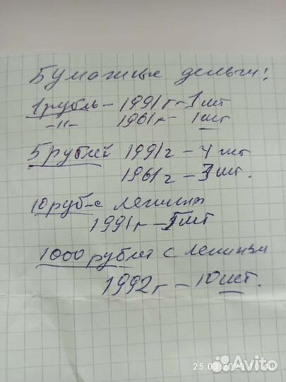 Монеты и банкноты разные