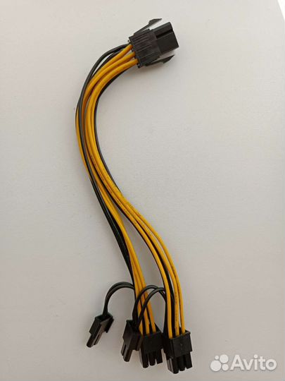 Разветвитель для видеокарт 6pin - 2x8pin