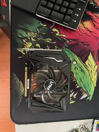 Видеокарта Palit GeForce GTX 1660 super StormX