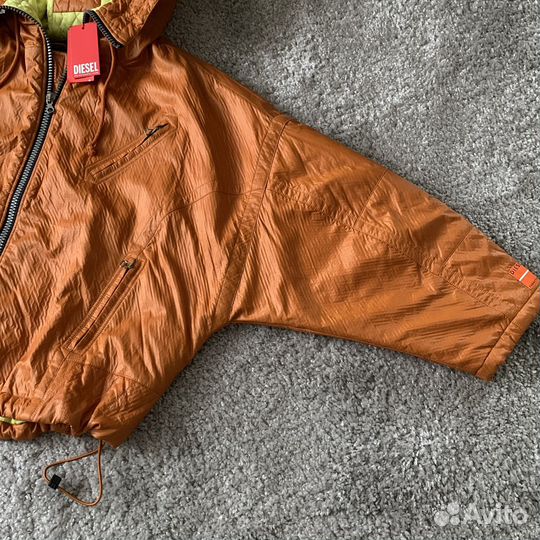 Бомбер diesel n2b с высоким воротником