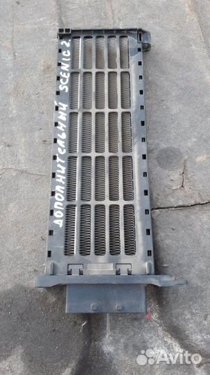 Дополнительный радиатор отопителя Renault Scenic 2