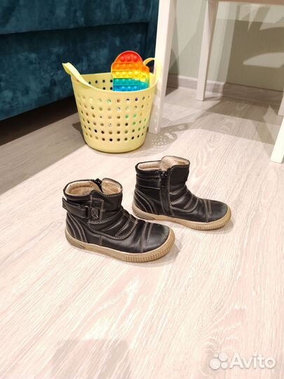 Ботинки детские кожа деми 16,5см