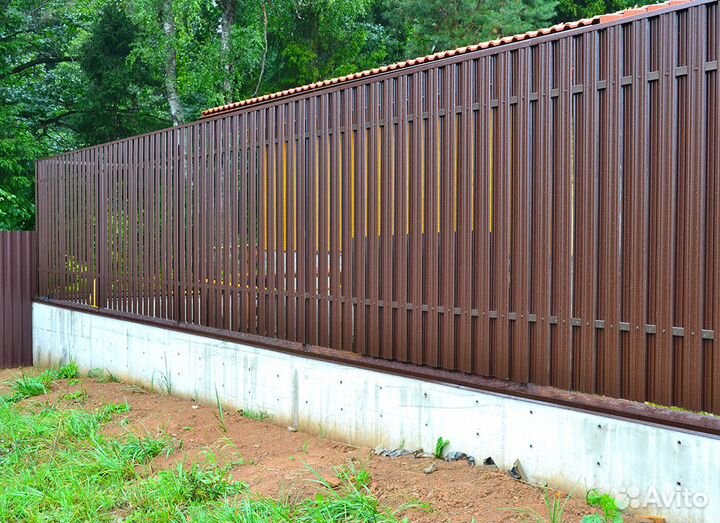 Заборы под ключ