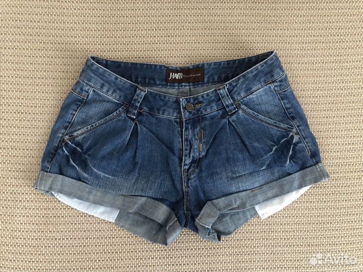 Шорты джинсовые