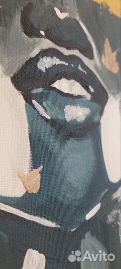 Картина акрилом на холсте