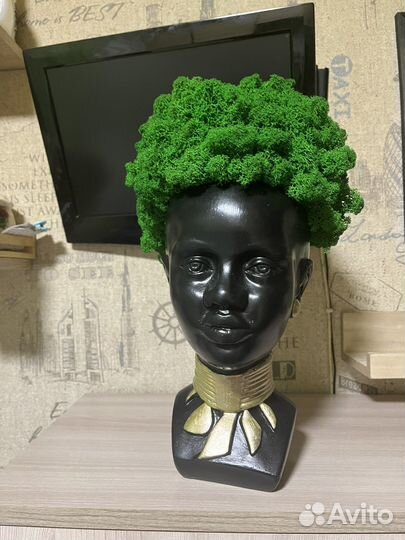 Декор из стабилизированного мха