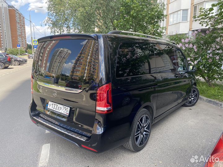 Аренда Мерседес V-Klass с водителем