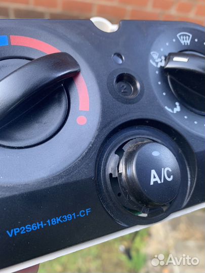 Блок управления климат контролем печка форд