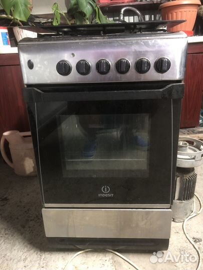 Газовая плита бу indesit