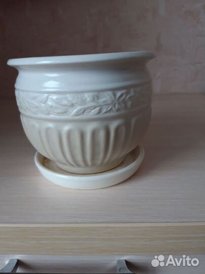 Горшочки цветочные керамика